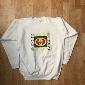 Vintage Gucci logo sweater
